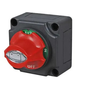 Durite DUR0-605-09 Rotary Marine Battery Isolator Off/1/1+2/2 with Removable Control Knob - 300A 48V