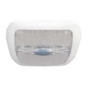 Durite 0-668-30 60 White LED Roof Lamp with Switch and 6 Red LED Night Light - 12/24V