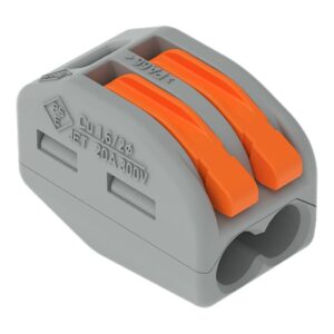 Wago 222-412 Lever Splicing Connector 4.0mm 2 Way