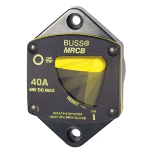 Blue Sea 187-Series Circuit Breaker - Panel Mount 40A 7038B-BSS