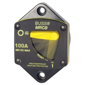 Blue Sea 187-Series Circuit Breaker - Panel Mount 100A 7044B-BSS