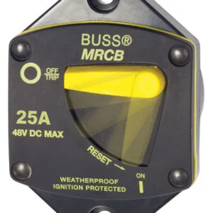 Blue Sea 187-Series Circuit Breaker - Panel Mount 25A 7036B-BSS