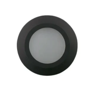Aten Lighting Black Touch Dimmable LED Warm White Downlight Recess Fit