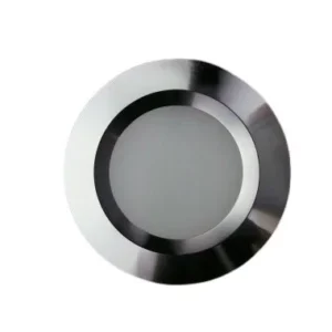 Aten Lighting 12V / 24V LED Warm White-Chrome Slim Downlight, Recess Mounted