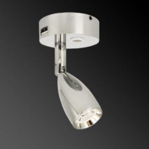 Aten Lighting USB Charging LED Dimmable Chrome Reading Light Cool White