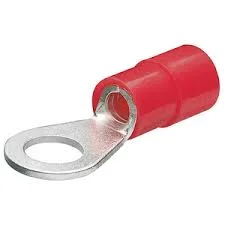 M3 Ring Terminal RF-M3 in Red by Cembre. Pack of 100