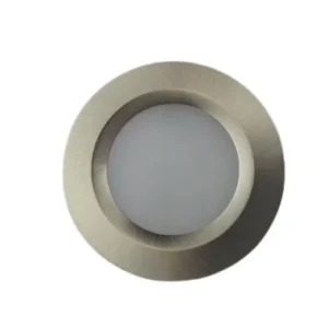 Aten Lighting 12V / 24V Touch Dimmable Cool White LED Lights – Brushed Nickel Downlight