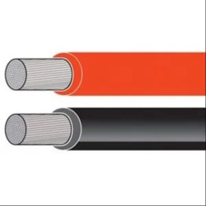 Oceanflex Extra Flexible Tinned Copper PVC Battery Cable in Black - 35mm 2AWG