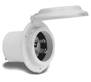 Marinco 304EL-BX 16A Inlet Plastic Round 230V