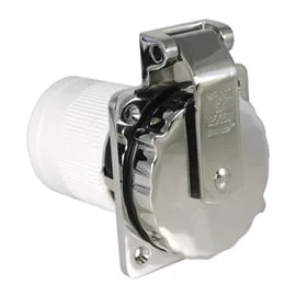 Marinco Inlet 50A 230V 6373EL-B
