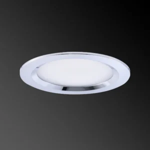 Aten Lighting 12V/24V Chrome 86mm Dimmable Warm White LED Downlight