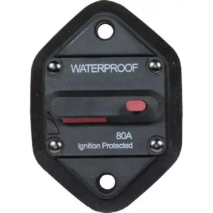 AMC HCB80P Panel Mount Circuit Breaker 80A