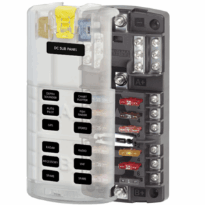 Blue Sea Systems 5032 ST Blade Split Busbar Fuse Block