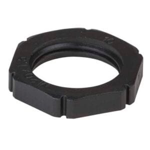 Wiska Hex Locknut 10061784 32mm Black