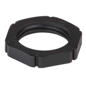 Wiska Hex Locknut 10061784 32mm Black