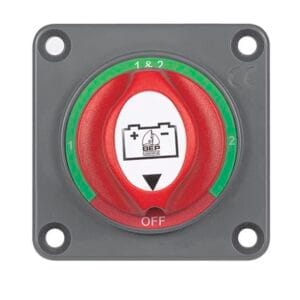 BEP 701S-PM Panel Mounted Battery Switch 200A 1-2-Both