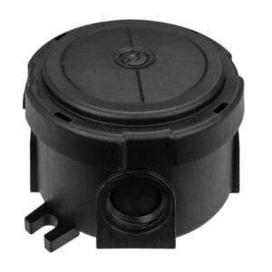 Wiska WI304 10110630 Round Enclosure Black