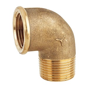Elbow Brass 7092 E DZR MF 3/4"