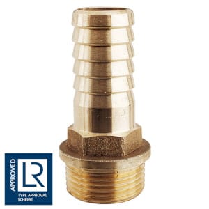 Brass Hose Connector 7156EX13T DZR 3/4"-3/4" 1910